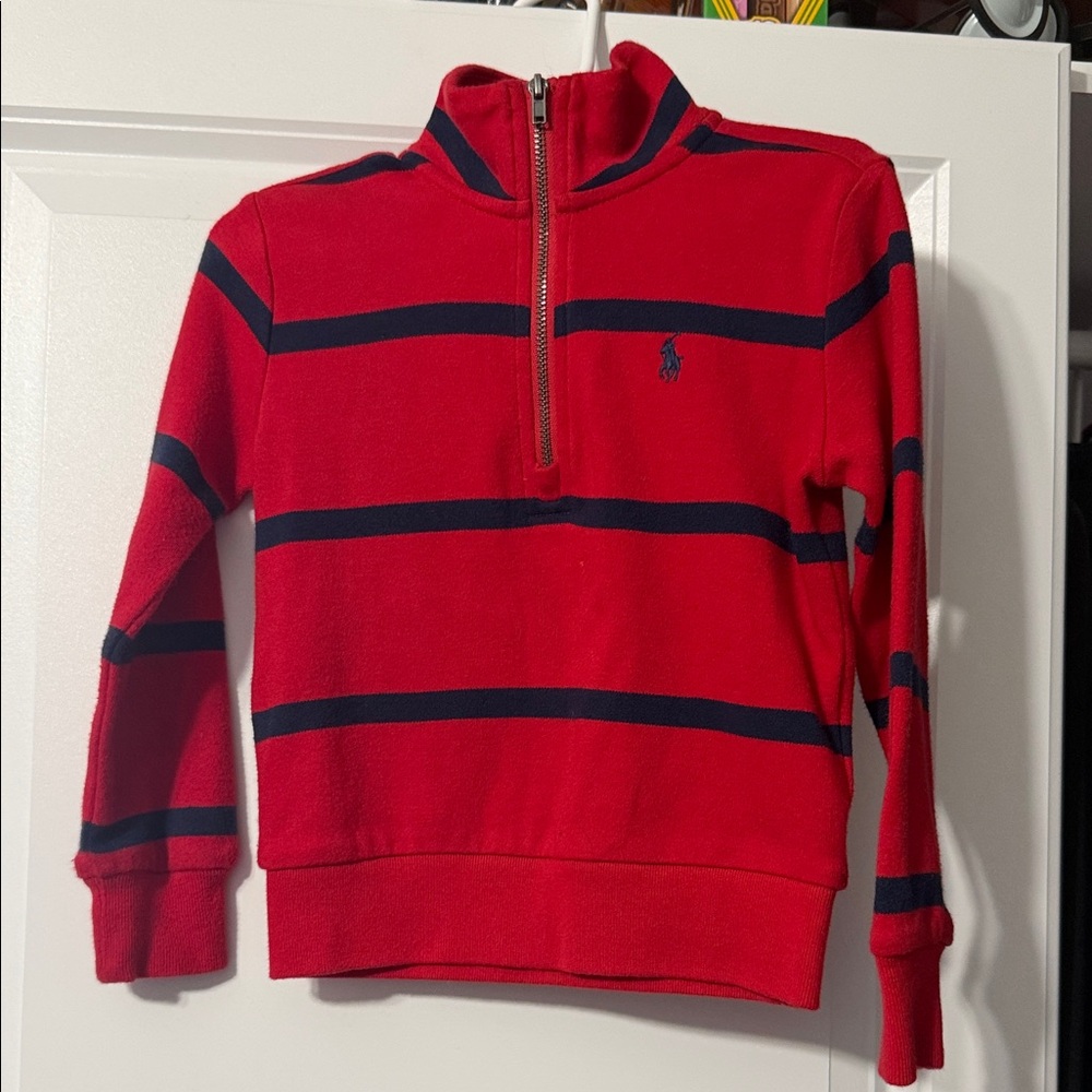 Polo by Ralph Lauren Kids Red and Navy Zip Up